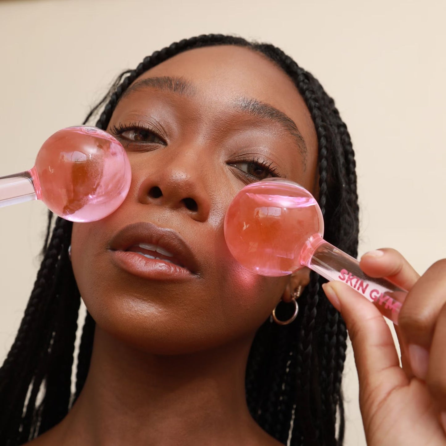 Cryocicles Pink Facial Ice Globes