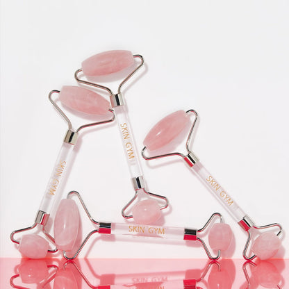 Rose Quartz Crystal Facial Roller
