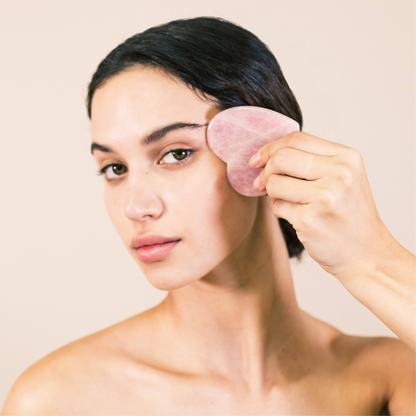 Rose Quartz Lovey Gua Sha