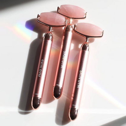 Rose Quartz Vibrating Lift & Contour Beauty Roller