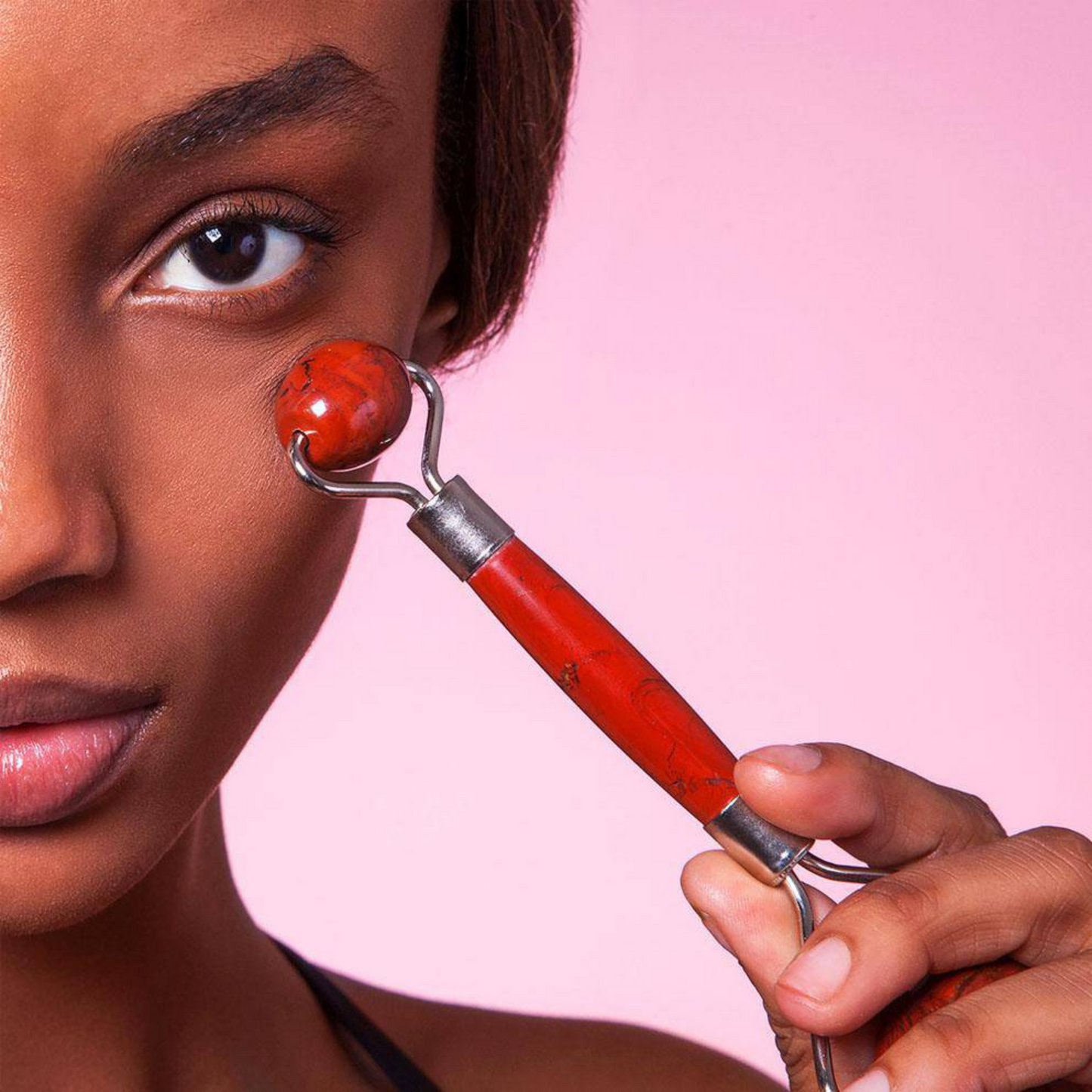 Red Jasper Facial Roller