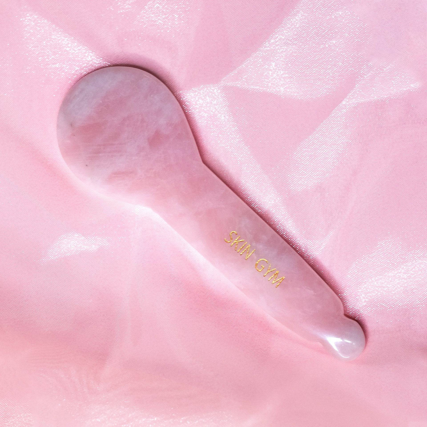 Rose Quartz Gua Sha Spoonie