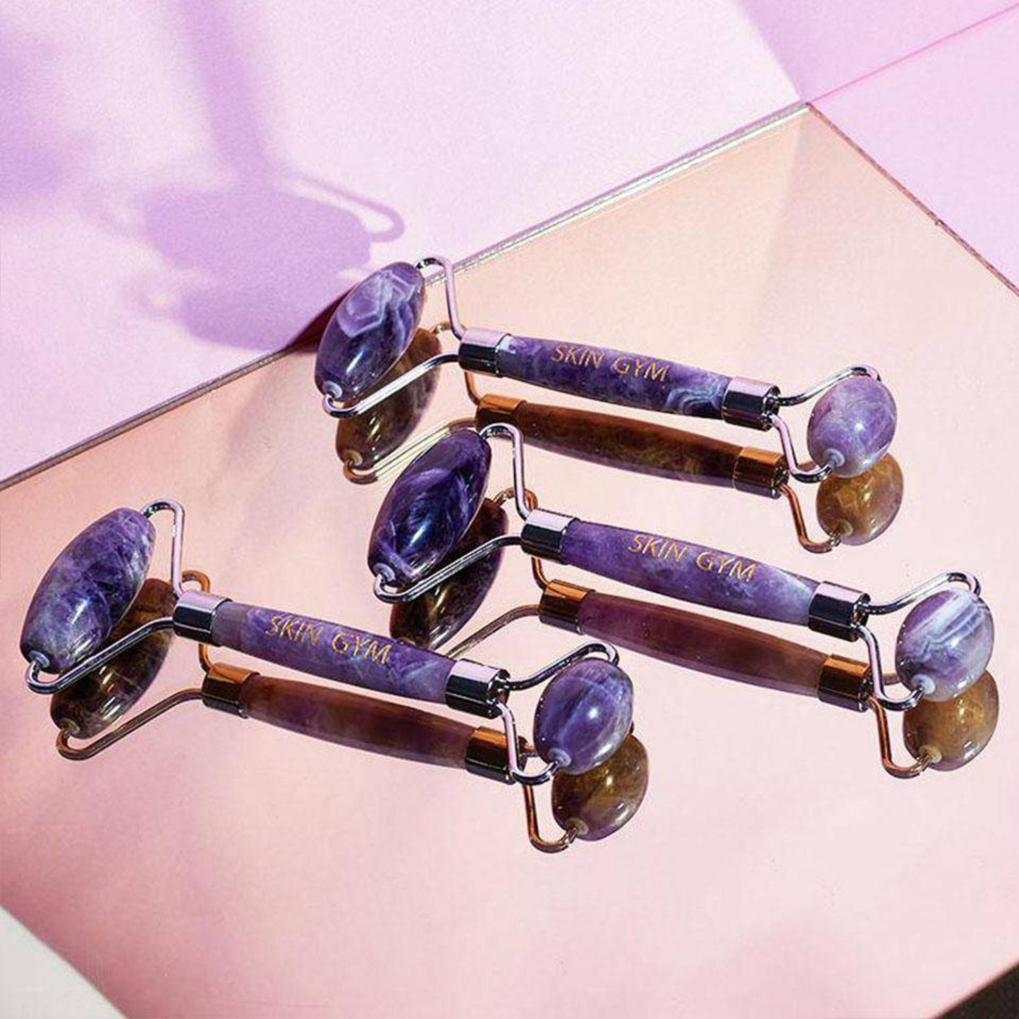 Amethyst Crystal Facial Roller