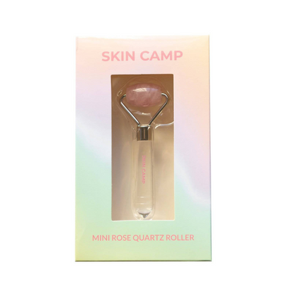 Skin Camp Mini Rose Quartz Roller