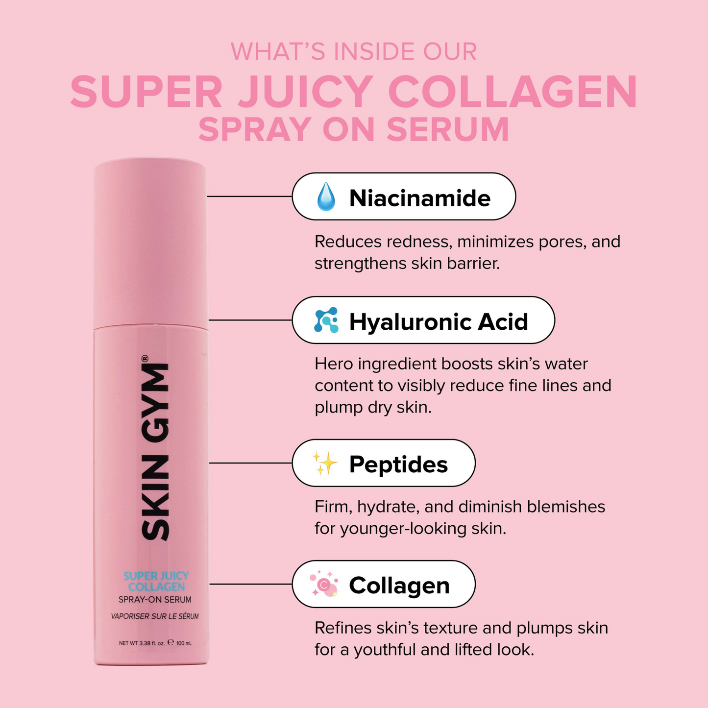 Super Juicy Collagen Spray-on Serum
