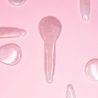 Rose Quartz Gua Sha Spoonie