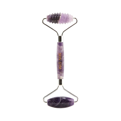 Amethyst 2D Texturized and Smooth Facial Roller