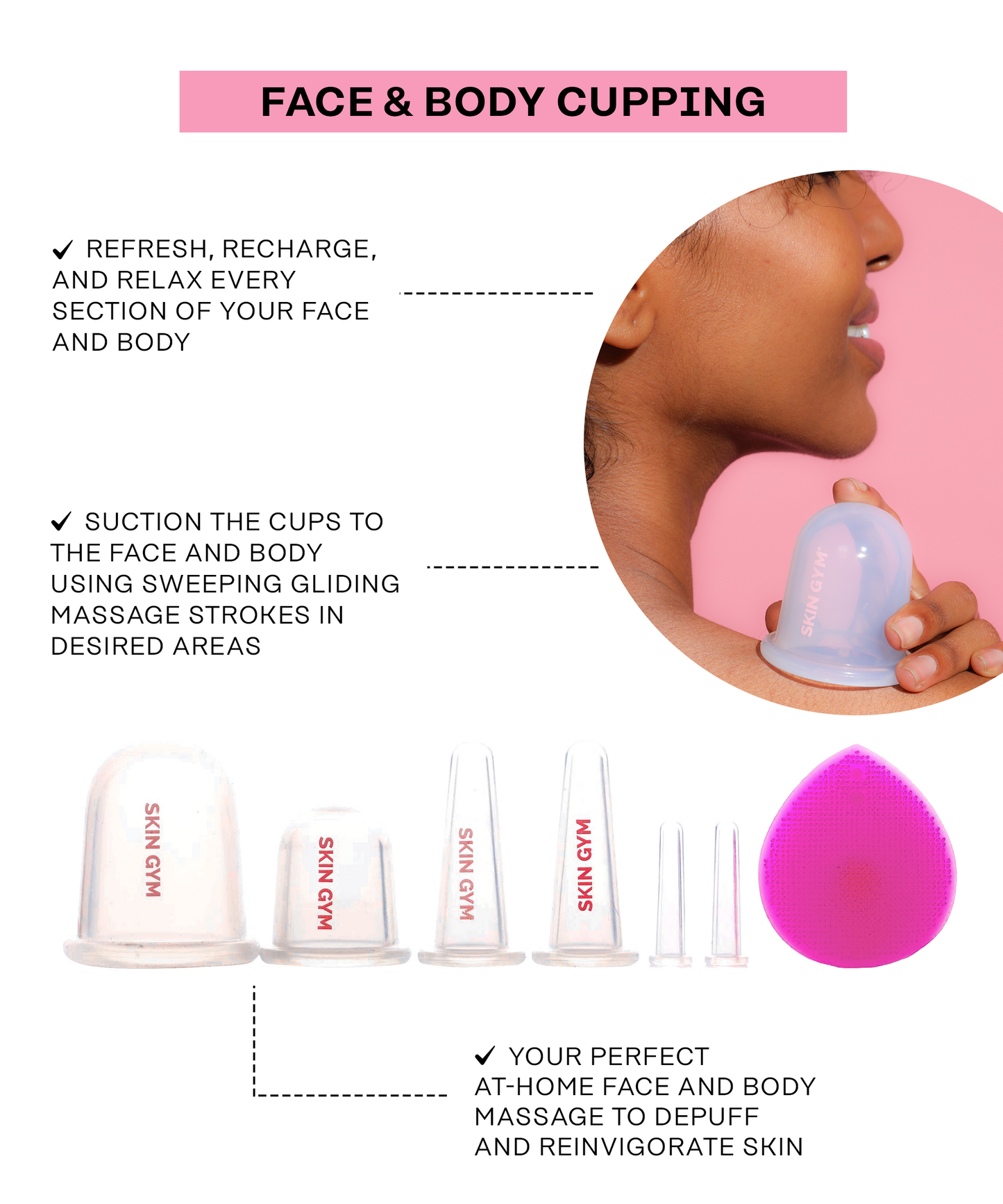 Face & Body Cupping Set