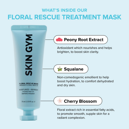 Floral Rescue Mask
