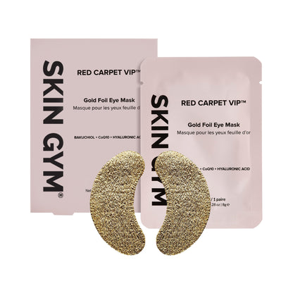 Gold Foil Eye Mask - 5 Pack