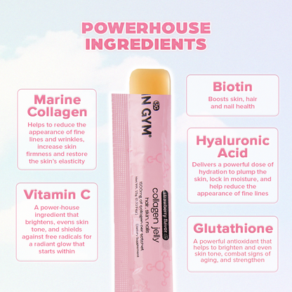 Strawberry Collagen Jelly Stick Single
