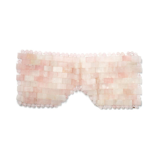 Rose Quartz Crystal Eye Mask