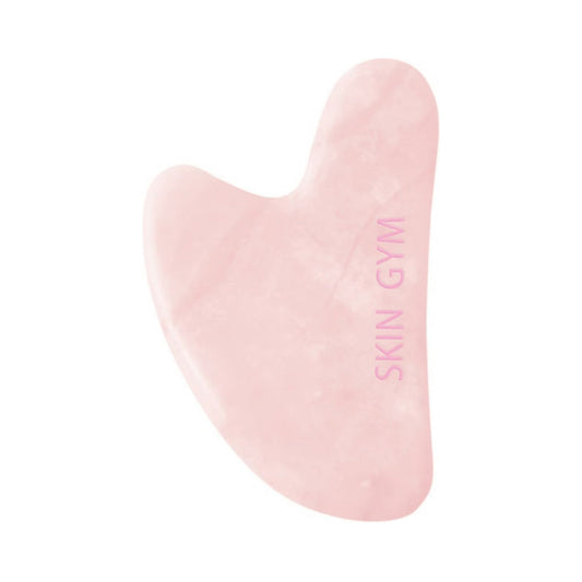 Rose Quartz Crystal Sculpty Heart Gua Sha Tool
