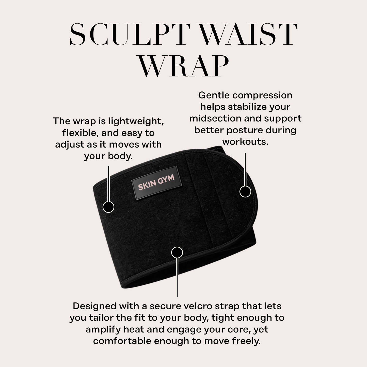 Skin Gym Sculpt Waist Wrap