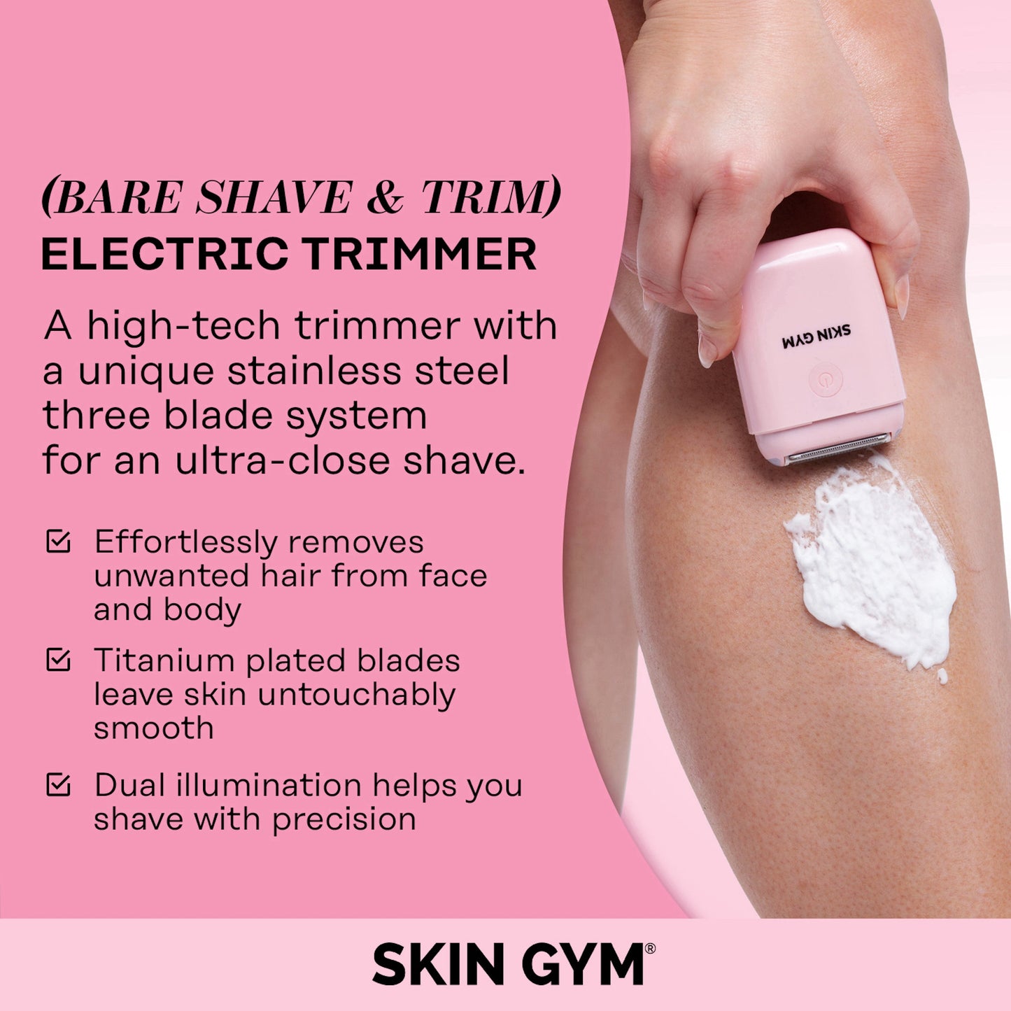 (Bare Shave & Trim) Electric Trimmer