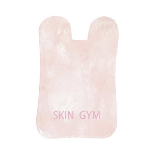 Square Rose Quartz Gua Sha