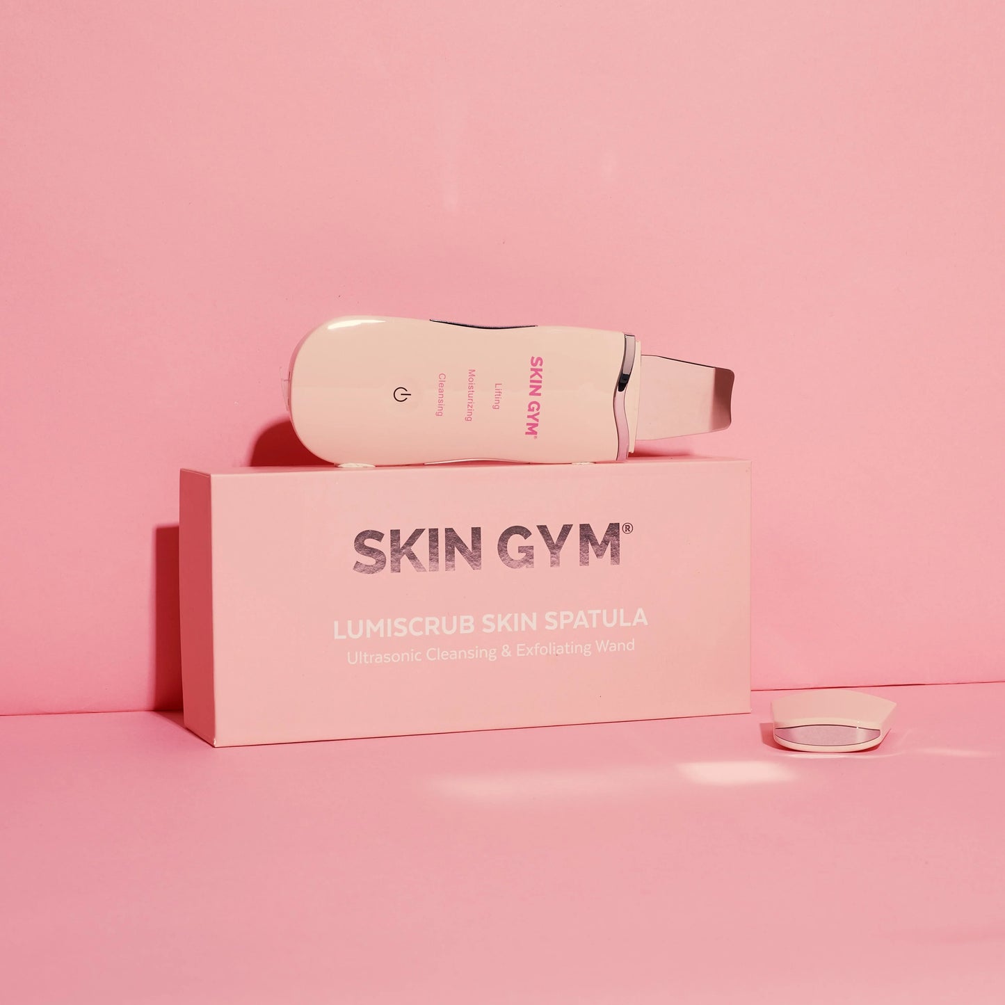 Ultrasonic Lumiscrub Facial Pro Skin Spatula