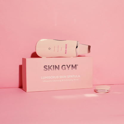 Ultrasonic Lumiscrub Facial Pro Skin Spatula